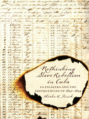 cover image of Rethinking Slave Rebellion in Cuba